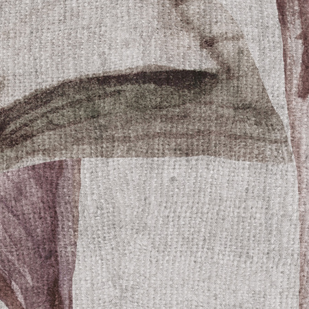 Tapeta winylowa struktura płótna liście tropikalne - GIANNI Simple (pink)