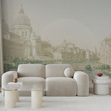 Tapeta winylowa struktura płótna wenecja - VENEZIANA sole (color)