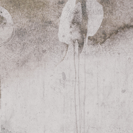 Tapeta winylowa struktura płótna widok beżowa - SAHRA gray