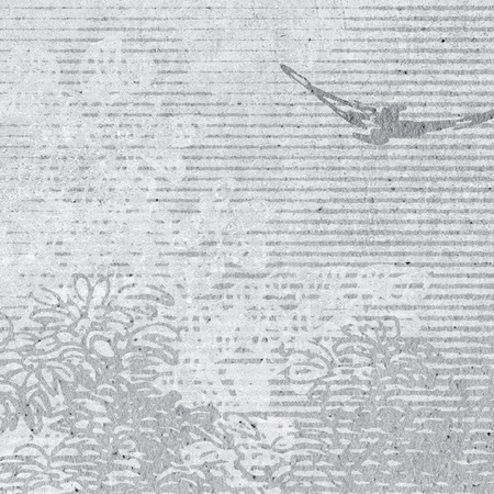 Tapeta winylowa struktura płótna las szara - KENSINGTON (gray)