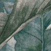 Tapeta winylowa struktura płótna liście tropikalne - GIANNI Arch (turquoise)