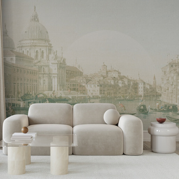 Tapeta winylowa struktura płótna wenecja - VENEZIANA sole (color)