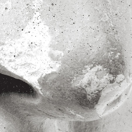 Tapeta winylowa struktura płótna rzeźba antyczna beton szara - THEODORE gray (simple)