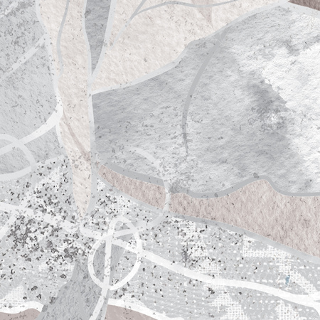 Tapeta winylowa struktura płótna kwiaty beżowa - SECRETO light