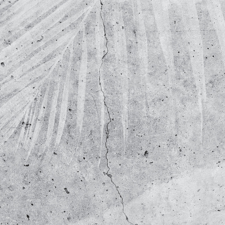 Tapeta winylowa struktura płótna tropikalne liście czarno-biała - KAMARA gray (rustic)