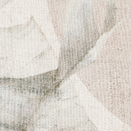 Tapeta winylowa struktura płótna liście tropikalne - GIANNI Arch (beige)