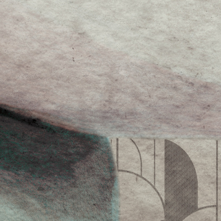 Tapeta winylowa struktura płótna kwiat magnolia - KALLIE decor