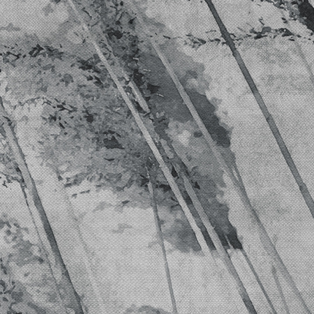 Tapeta winylowa struktura płótna trawy biało-czarna - ZEPHYR gray