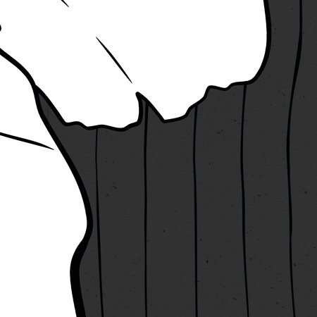 Tapeta winylowa struktura płótna kwiaty kropki czarno-biała - WHAT'S THE POINT black (stripes)