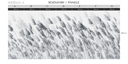 Tapeta winylowa struktura płótna trawy biało-czarna - ZEPHYR white