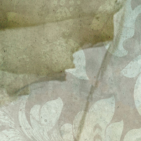 Tapeta winylowa struktura płótna kwiaty kolorowa dekoracyjna - SCARLETT damask (color)