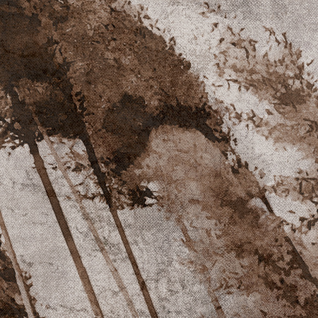 Tapeta winylowa struktura płótna trawy kolorowa - ZEPHYR sepia