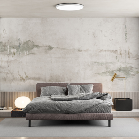 Tapeta winylowa struktura płótna widok beżowa - SAHRA beige