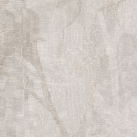 Tapeta winylowa struktura płótna gałązki i liście écru - TAMAMI (light)