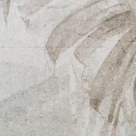 Tapeta winylowa struktura płótna tropikalne liście beżowa - KAMARA beige (landscape)