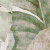 Tapeta winylowa struktura płótna liście tropikalne - GIANNI Simple (green)
