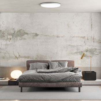 Tapeta winylowa struktura płótna widok beżowa - SAHRA beige