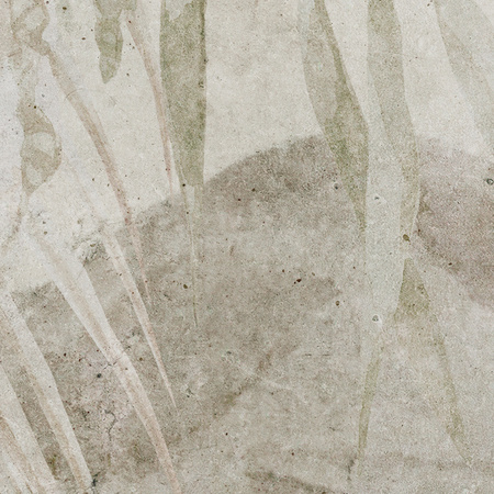 Tapeta winylowa struktura płótna tropikalne liście zielona - KAMARA color (landscape)